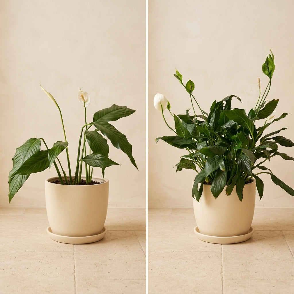 Évolution d'une plante au fil de la saison